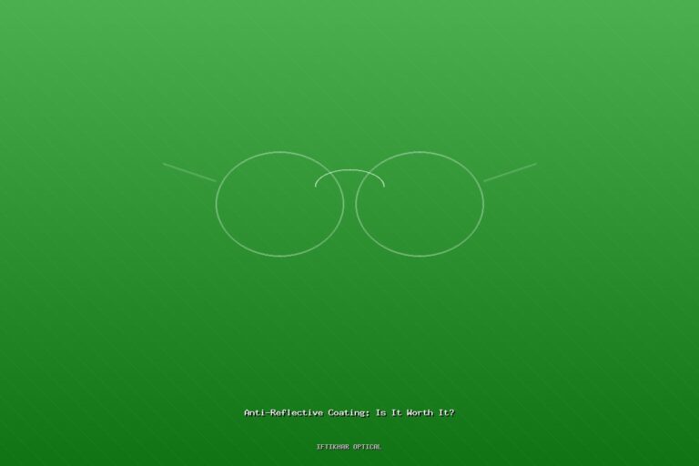 Anti-Reflective Coating: Is It Worth the Investment?